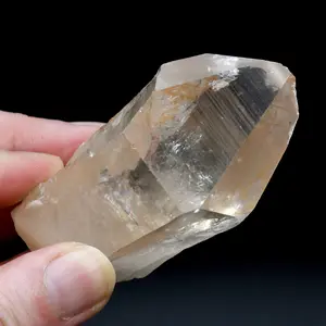 2.9in 126g Peach Lemurian Seed Quartz Crystal Master Starbrary Intense Rainbows, Brazil