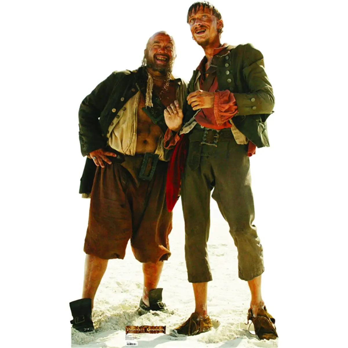 POTC Pirate Life-Size Cardboard Stand-Up Cutout - 72in x 43in Solid Corrugated Decor, Wall-Mounted & Door-Mounted Home Supply for Home Decor