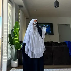 Mix Match Khimars with Abayas Blue - Stylish and Comfortable Islamic Clothing for Women