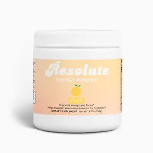 Resolute Yuzu Sugar Free Flavored Energy Powder | Energy and Focus Supplement