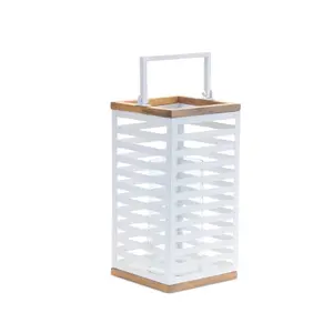360 stand 2-Piece Decorative Pillar-Type White Abstract Metal Tabletop Candle Holder Set - Modern Home Decor, Table Centerpiece, Gift Choice, Living Room