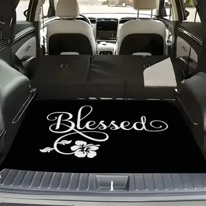 Car Trunk Liner, Stylish Cargo Mat, Fits All Vehicle Models, Easy to Clean, Suitable for Sedans, SUVs, Off-Road Vehicles and More | Protect Your Car in Style | , Durable, and Fashionable Trunk Mat