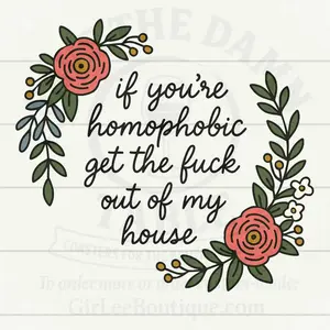 All Are Welcome — Except Homophobes 👋