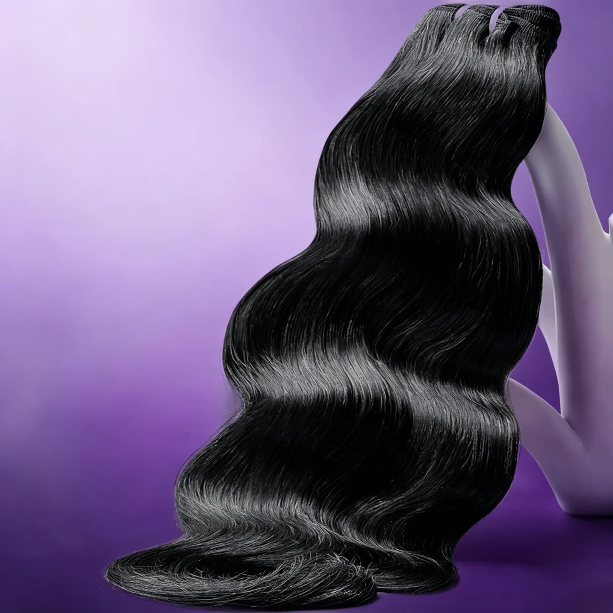 16A Body Wave Bundles Human Hair,100% Supersoft Raw Cambodian Hair Wavy,Uni-direction Cuticle Intact,Triple The Lifespan Over Regular Virgin Hair Bundle,Sew In Weave Single Bundle