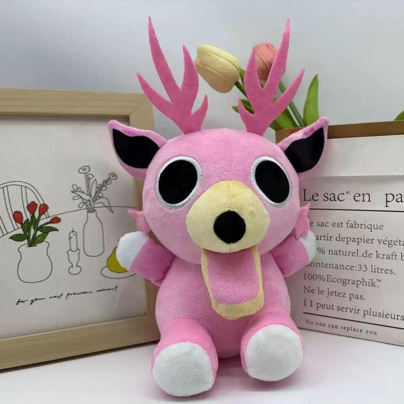 99 Nights in The Forest Plushies - 9.8" Ultra Soft Adorable Stuffed 99Nights Deer Monster Animal Toy, KawaiiAnime Game Character, Cute Gift for Kids & Fans