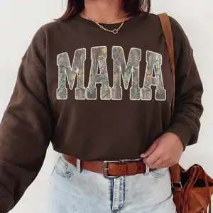 Western Camo Vintage Mama Sweatshirt, western clothing, western tops, western cowgirl stuff, punchy western wear, western outfits for women, country girl stuff clothing, graphic tees women, sweatshirts for women, western for women country girl clothes