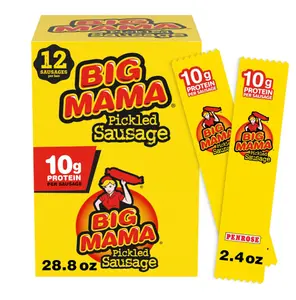 Penrose Big Mama PicklePenrose Big Mama Pickled Sausages, 2.4 Ounce, 12 Packd Sausages, 2.4 Ounce, 12 Pack