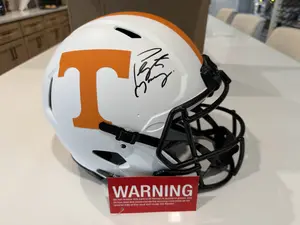 PEYTON MANNING SIGNED TENNESSEE VOLUNTEERS LUNAR AUTHENTIC SPEED HELMET FANATICS