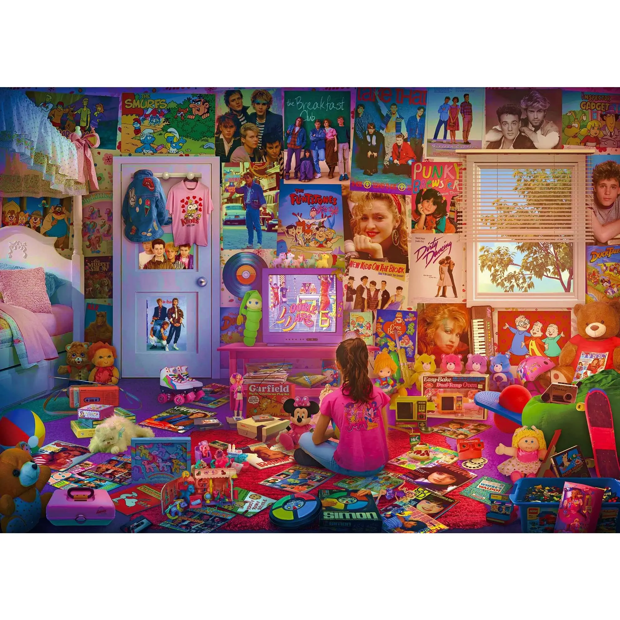 Daydreams Pop Culture 1000-Piece Jigsaw Puzzle By Rachid Lotf Daydreams Pop Culture 1000-Piece Jigsaw Puzzle By Rachid Lotf