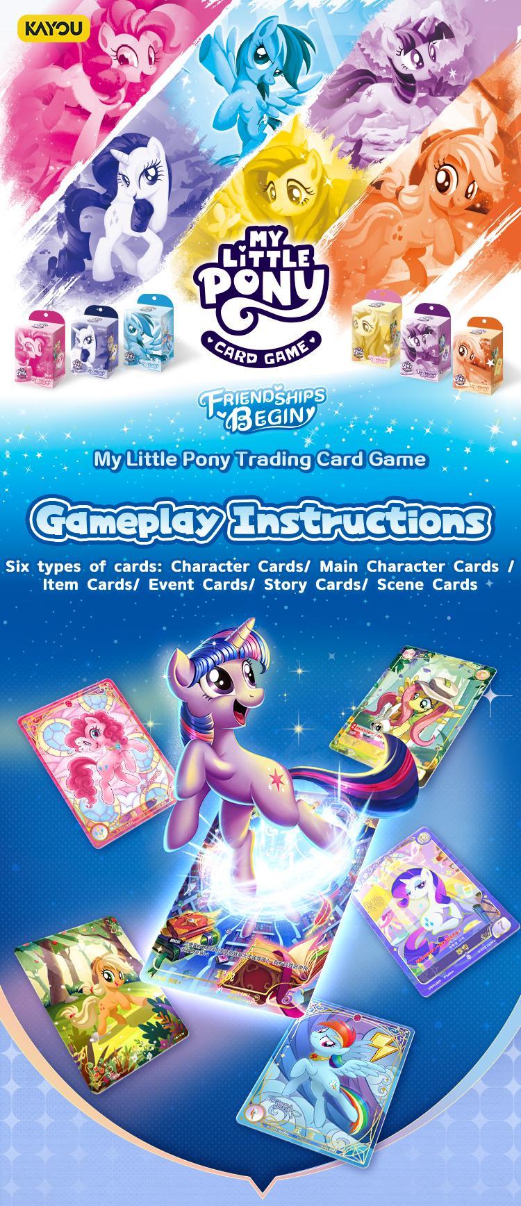 My Little Pony Trading Card Game-Friendships Begin(Assorteid Set)-001A-NA-Series1