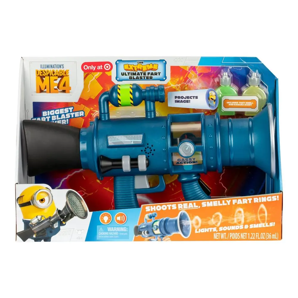 Despicable Me 4 Extreme Ultimate Fart Blaster Toy Despicable Me 4 Extreme Ultimate Fart Blaster Toy