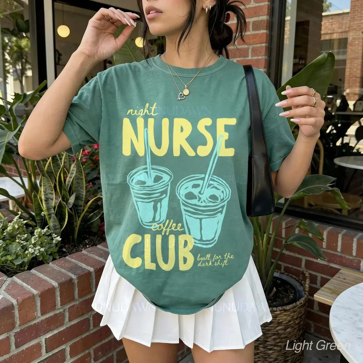 Night Shift Nurse Shirt Comfort Colors Tee Night Nurse Coffee Club Shirt Nurse Gift RN Night Shift Appreciation Tee- Printfamily