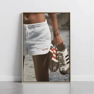 [Sale up to 50%] [Free Ship] Retro Vogue Poster, Trendy Fashion Print, Old Money Aesthetic Art Luxury Designer Wall Decor, Minimalist Chic 70s Style Printable Wall Art