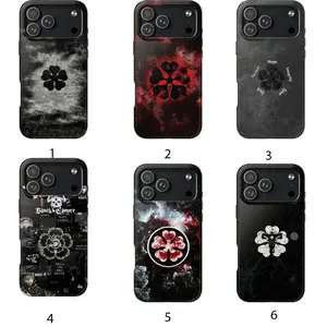 Black Clover Asta Five Leaf Clover Anime Phone Case for iPhone For Samsung , Phone Accessories, Cute Phone Case, Fashion Case, Perfect Gift for HerHim, Phone Case for iPhone, Creative Dual Layer Case