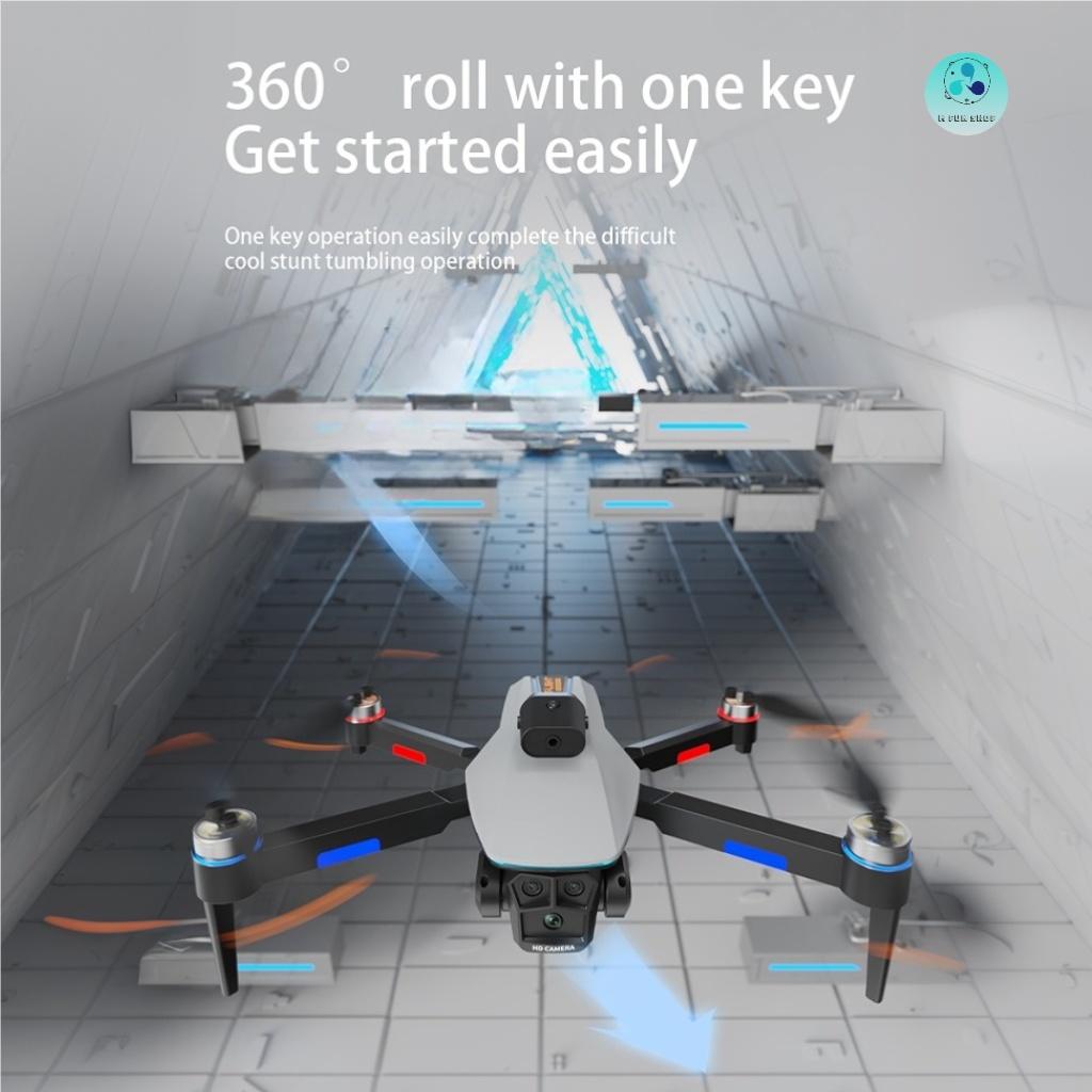 Drone One-click Take Off and Landing,360° Roll,Remote Control with Screen,Intelligent Obstacle Avoidance, Easy to Operate, Rechargeable Battery, Quadcopter Height Maintaining,Drone Beginner Gift, Ideal Gift for Teenagers Christmas & Thanksgiving