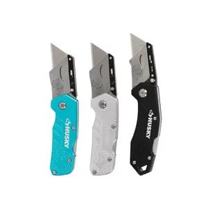 Husky Husky 3pk Lock Back Utility Knife Set