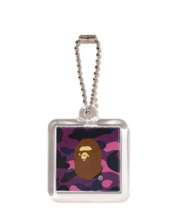 Bape Camo Keychain Purple Camo