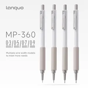 Essential Back-To-School Stationery Set, Mechanical Pencil Set, Includes Soft-Grip Metal Automatic Pencil & Eraser, Perfect for Drawing & Writing!