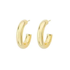 Viveca Bold Creole 18ct Gold Plated