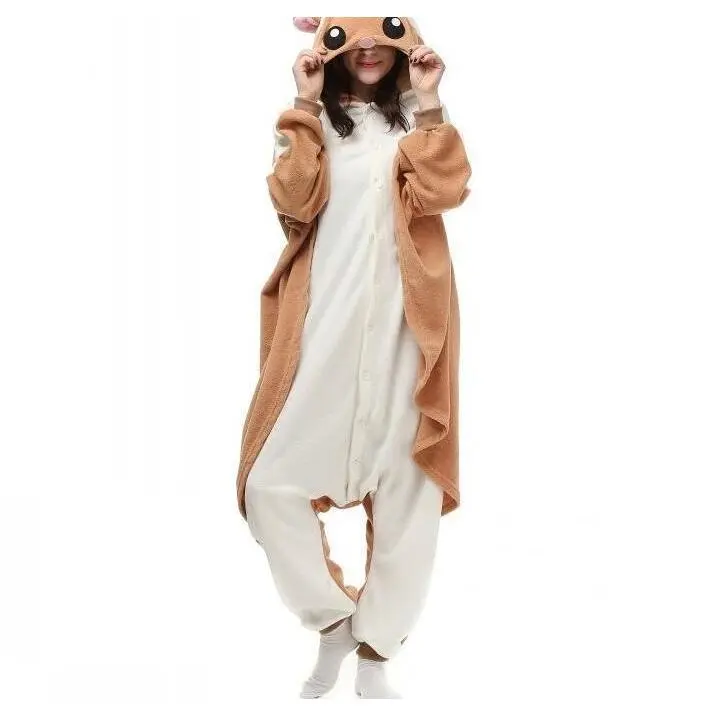 Light colored flying squirrel