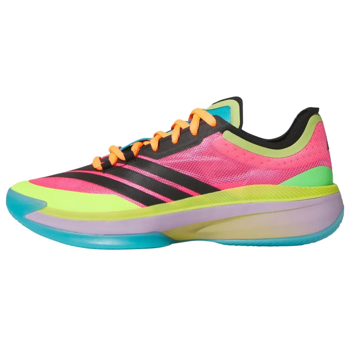 adidas Adizero Select 3.0 Low 'Lucid Pink-Preloved Lime' Baseball & Softball Athletic Shoes with Cushioning, Durable Design, Responsive Cushion, Runs Small
