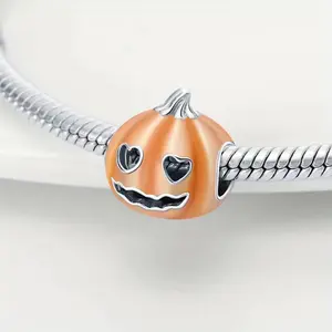 Halloween Jack O Lantern Charm