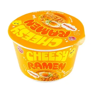 OTTOGI Cheddar Cheese Ramen Cup Noodles 90g - Authentic Korean Instant Ramyeon, Popular Snack
