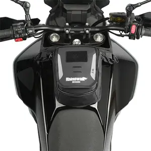 Rhinowalk 2.4L Motorcycle Tank Bag Waterproof Leg & Waist Bag Compact Storage Solution for Riders Easy to Carry Versatile Use No Warranty