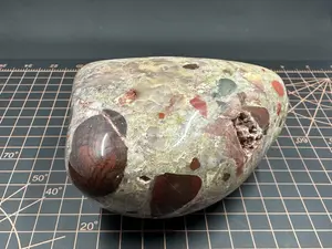 Polished Michigan Red Jasper Puddingstone