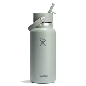 Hydro Flask 32fl oz Wide Mouth Flex Straw Bottle - Agave