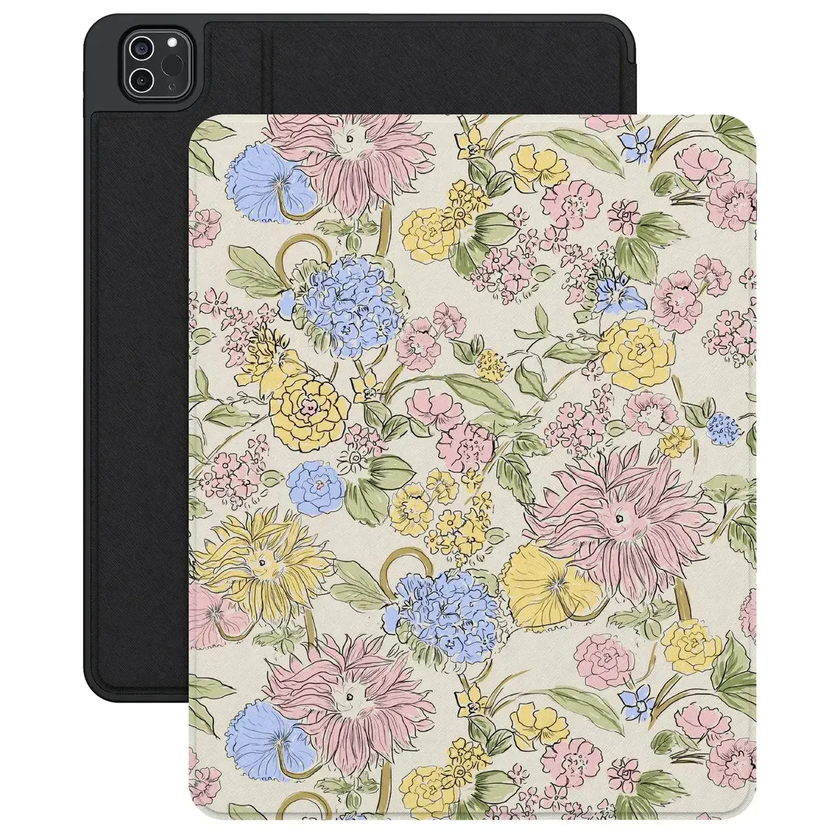 Casely iPad Case | Prairie Blooms | Pastel Floral