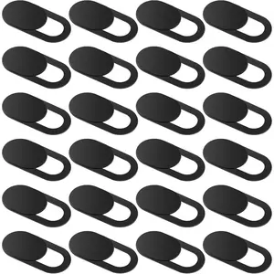 24PCS Camera Cover Slide, 0.03 inch Ultra-Thin Webcam Cover Camera Blocker Slider for Laptop Desktops PC Tablet Cell Phone to Protect Your Privacy and Security