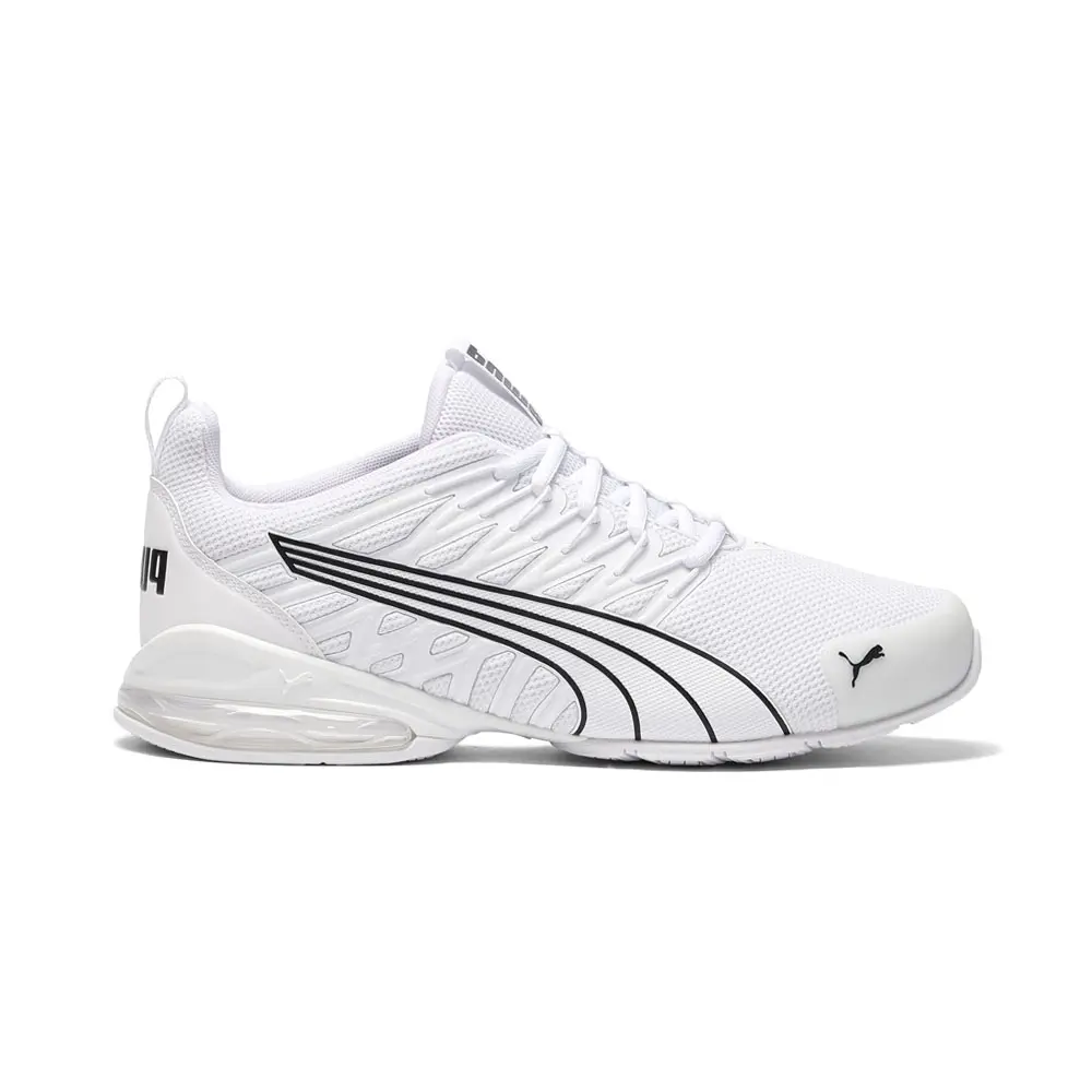 PUMA Mens Voltaic Evo Wide Training Sneakers Shoes - White