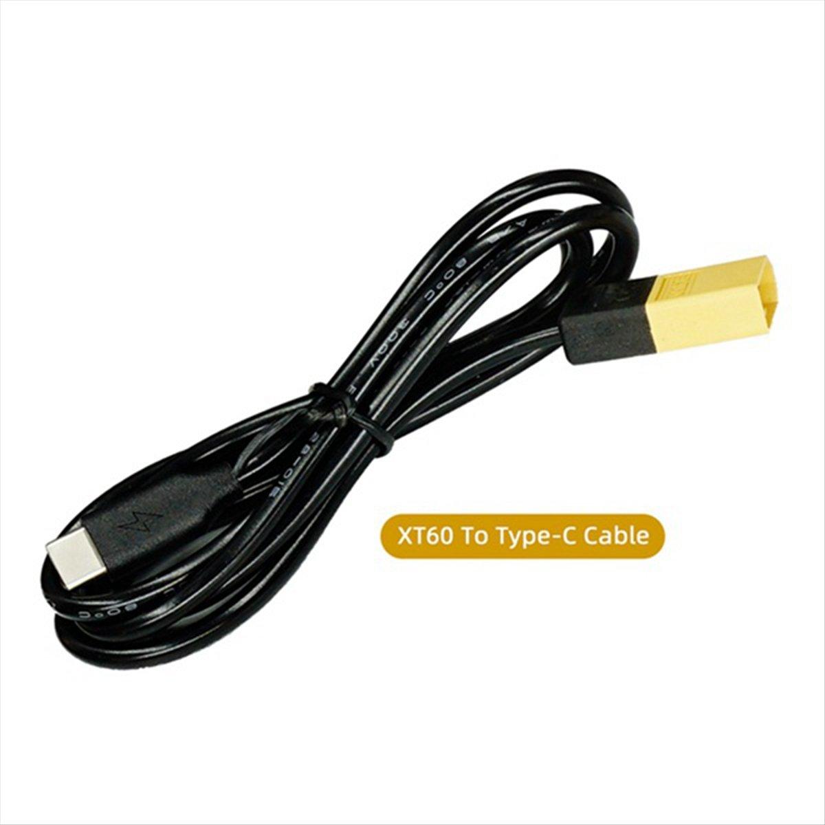 XT60 Male Plug to Type-C XT60 Plug Power Supply Cable XT60/T Charging Adapter Cable for PD60 Charger RC Drone Quadcopter