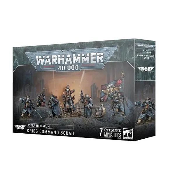 Warhammer 40k: Astra Militarum - Krieg Command Squad