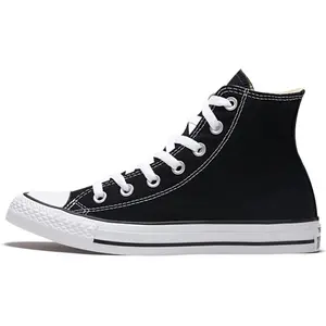 Converse All Star Chuck Taylor Core Classic High-Top Canvas Sneakers for Men and Women in Black Iconic Heritage Versatile Style