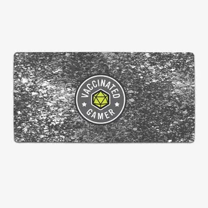 Vaccinated Gamer Extended Mousepad