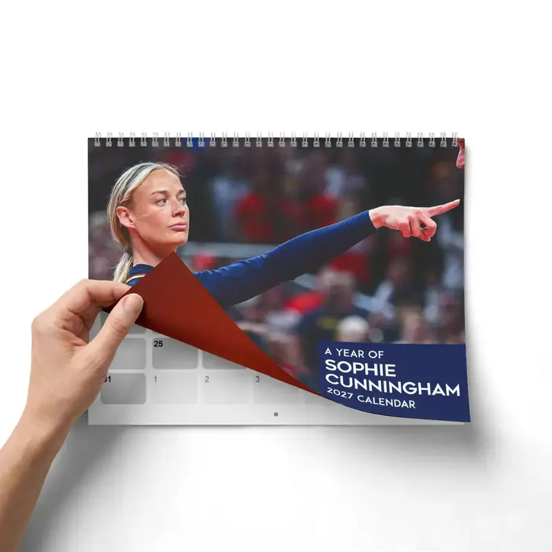 Sophi3 2026/2027 Wall Calendar | Basketball Fan Monthly Planner