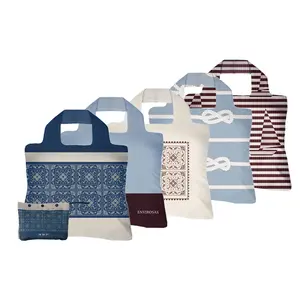 Envirosax Full Pouch Sets – Porto Soleil Set of 5 | Eco-Friendly Foldable Tote Bags