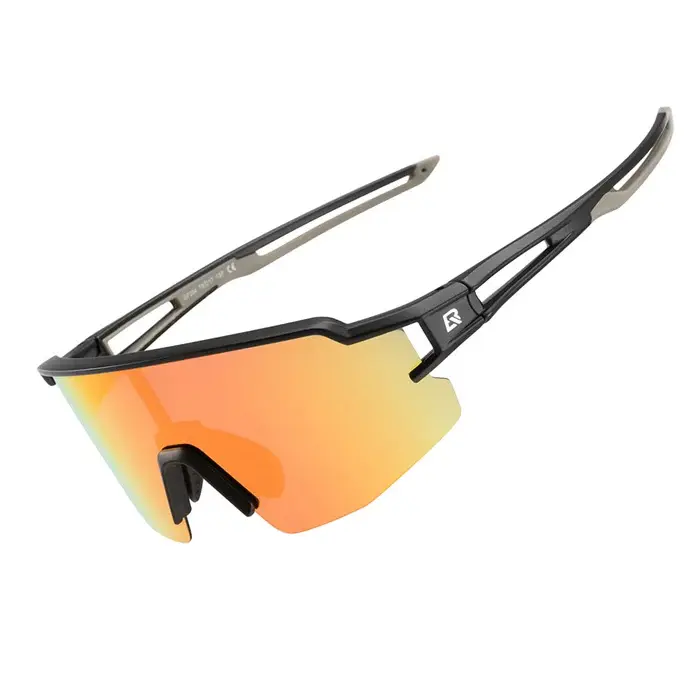 ROCKBROS Ultralight Polarised Sports Sunglasses 22g with UV400 Protection TR Memory Frame for Cycling Running Ultra Lightweight Design Polarized for Clear Vision Durable Comfortable