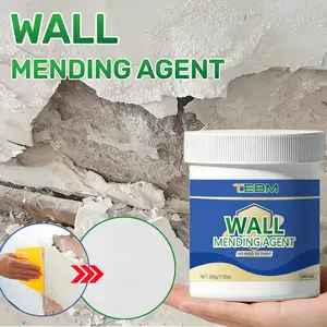 Wall Repair Paste Set with Scraper, Quick Easy Home Wall Repair, Plaster Dents Wood Scratches, Putty for Nail Hole Patching, No Need to Paint, Wall Repair Kit