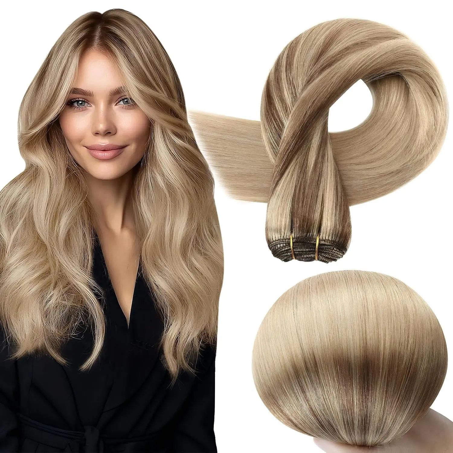 S-#10/16/16 Golden Brown Highlight Buttery Blonde