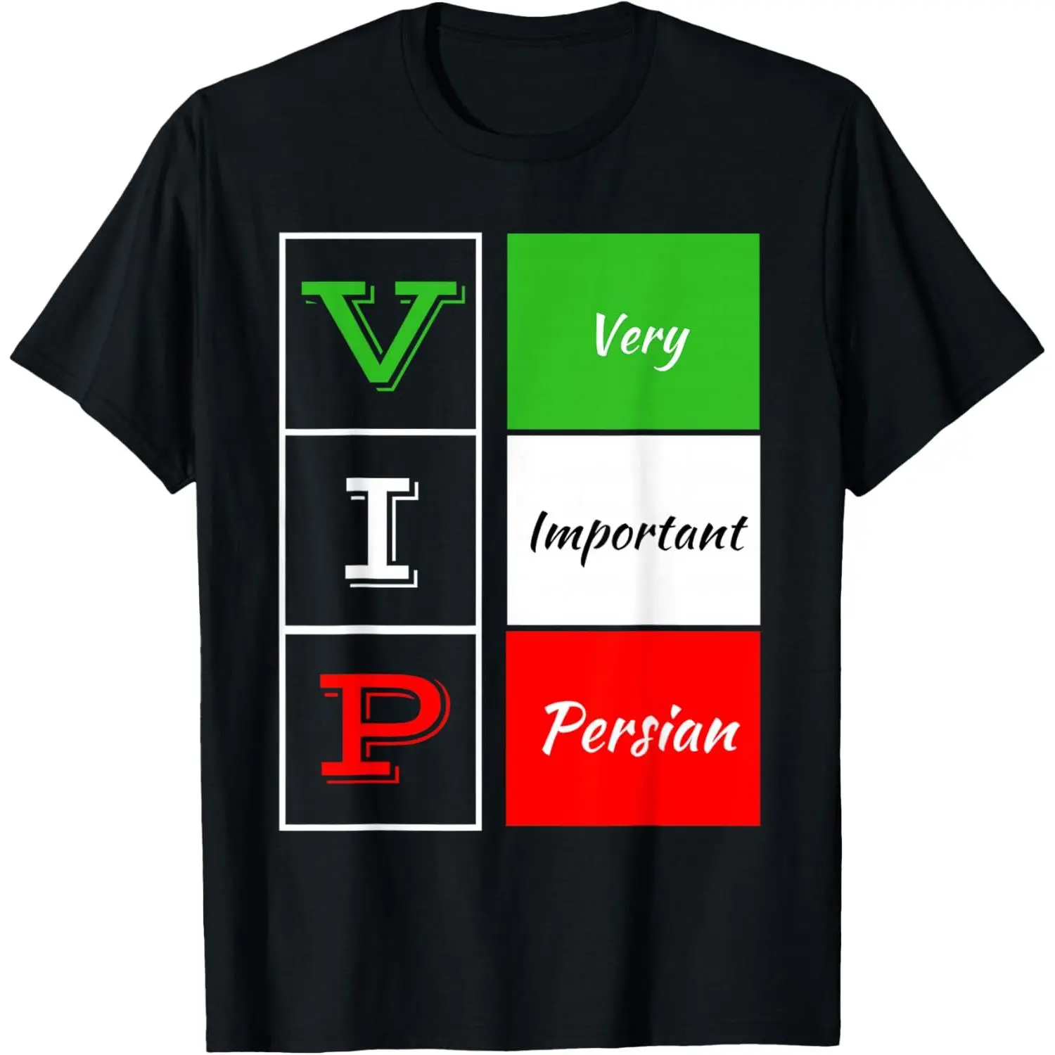 Women's 100% Cotton Round Neck Short-Sleeve T-Shirt - Funny VIP Persian Graphic Print, Playful Vibe, Hip Distressed Vintage Look, Casual All-Season Holiday Everyday Wear, Large Size, Cotton Underwear Compatible Streetwear Top, Distressed Look