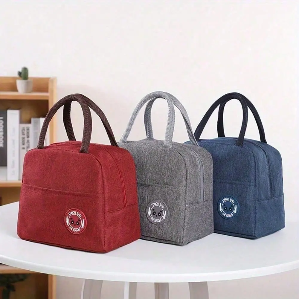 1 Piece Insulated Lunch Bag For Adults, Leakproof Cooler Tote With Large Capacity, Reusable Lunch Box Container Perfect For Work, Travel And Outdoor Activities