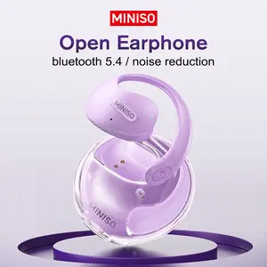 Miniso X15Pro Wireless Headphones Bluetooth 5.4 Sport Earphone HIFI Sound Quality