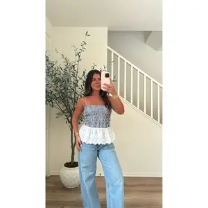 Aria Gingham Top
