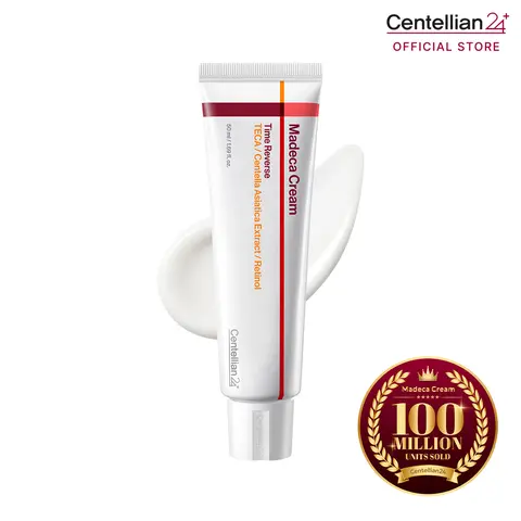 [Centellian24] Madeca Cream Time Reverse 50ml | 30,000ppm TECA + Collagen + Elastin + Hyaluronic Acid | Anti-Aging, Firming & Wrinkle Care | Deep Hydration & Radiance | Korean Skincare
