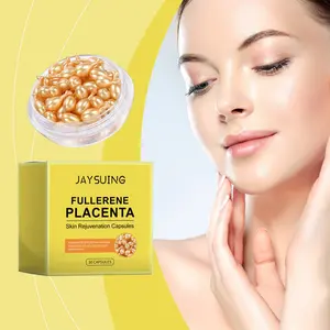 Jaysuing Facial Essence Capsules, Nourishing Firming Moisturizing Skin Glow, Locks in Moisture, Daily Skincare Serum, Beauty Supplement