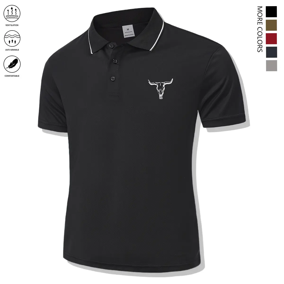 Burberry polo shirt black - TikTok Shop