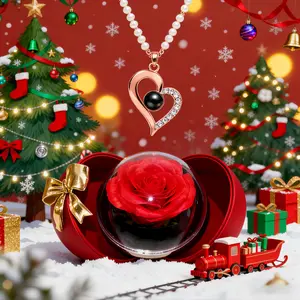 Eternal Rose Gift Set, Perfect for Mom Grandma Wife Girlfriend, Mother's Day Birthday Valentine's Christmas Anniversary, Romantic Love Expression